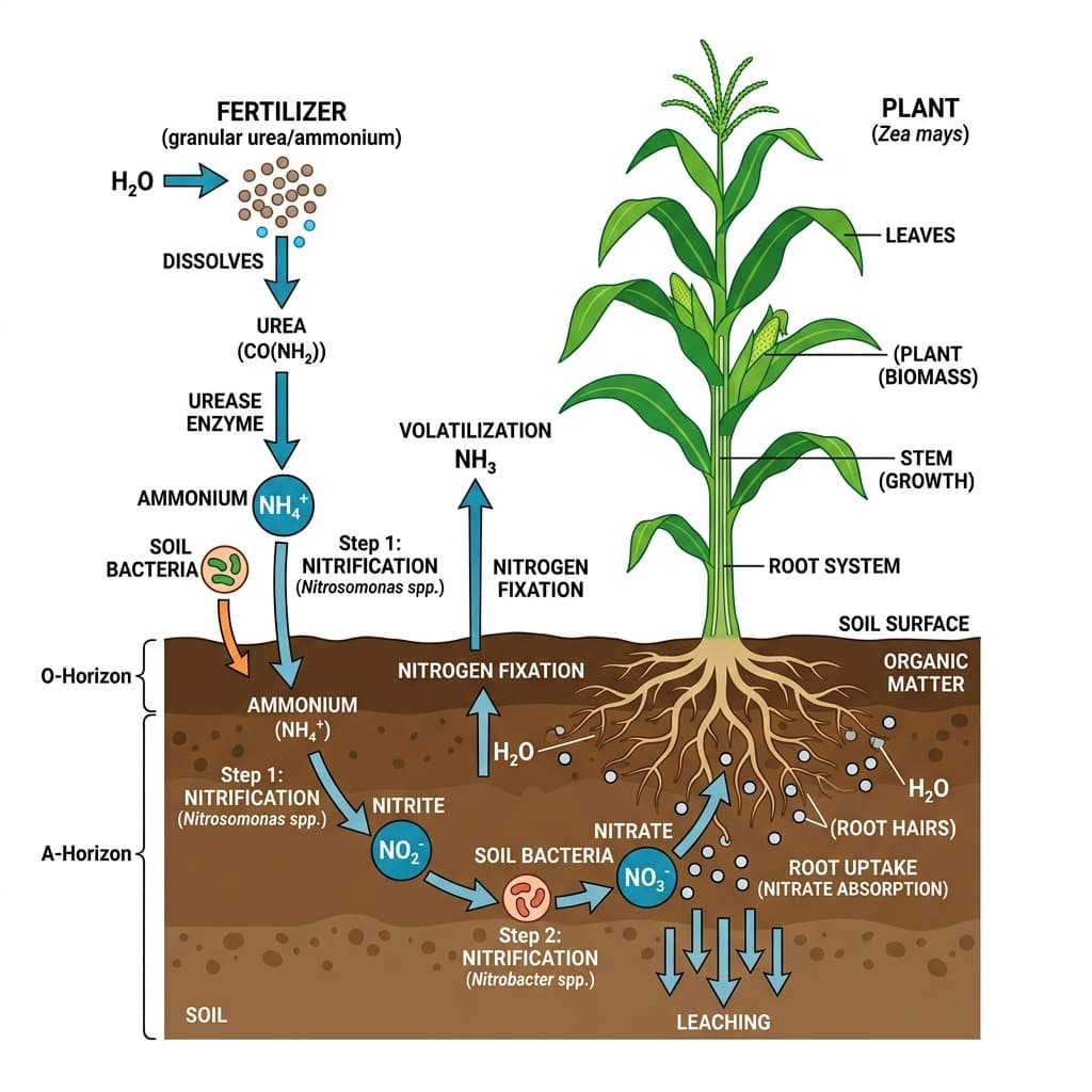 Scientific Nitrification Cycle Diagram